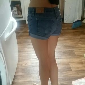 Levi 414 jean shorts
